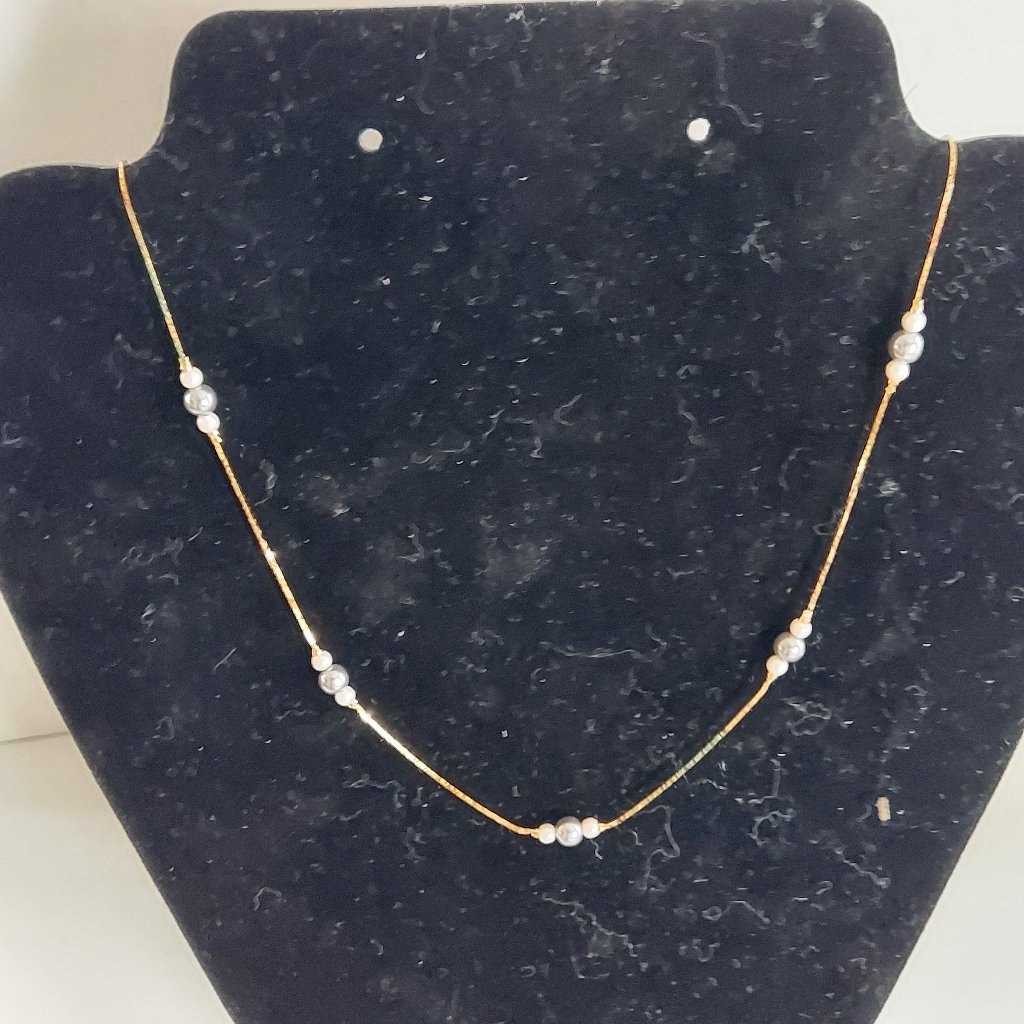Vintage Avon Faux Pearls Whisper Necklace